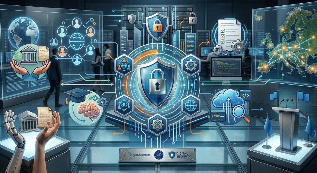 Az Eurochambres „POSITION ON THE CYBERSECURITY PACKAGE” állásfoglalása