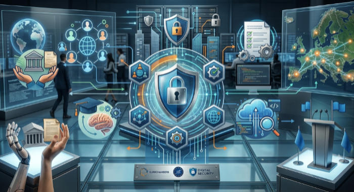 Az Eurochambres „POSITION ON THE CYBERSECURITY PACKAGE” állásfoglalása