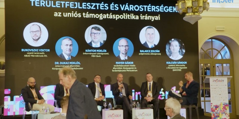Területfejlesztés és várostérségek: az uniós támogatáspolitika irányai – panelbeszélgetés