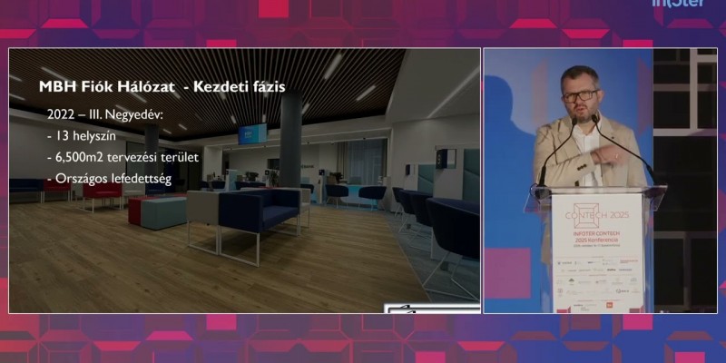 INFOTÉR CONTECH 2025 – Turbó BIM – technológia gyakorlati hasznosítása. Az MBH fiókhálózat felújítása BIM-alapú tervezés alkalmazásával (Repáruk András)
