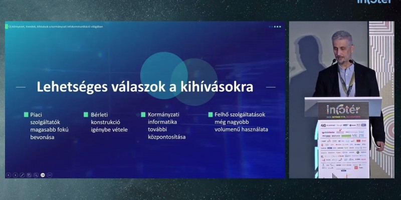 Új környezet, trendek, kihívások a kormányzati infokommunikáció világában